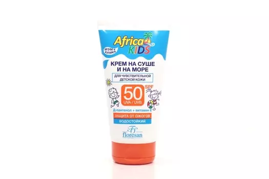 Крем детский Африка солнцезащитный SPF50, 150 мл
