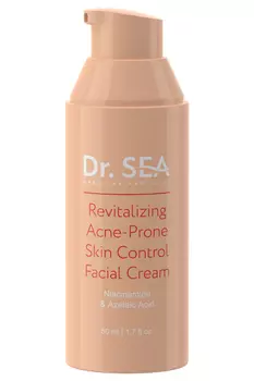 Крем для лица Dr. Sea акне-контроль восстанавливающий с ниацинамидом и азелаиновой кислотой, 50 мл
