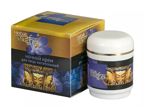 Крем для лица ночной питательный AASHA HERBALS, 50 г