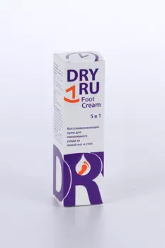 Крем Драй Ру 5 в 1 восстан д/ежеднев ухода за кожей стоп, 75 мл