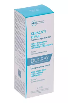 Крем Дюкре Керанцил Компенсирующий д/пробл кожи склон к акне, 50 мл, (С259484)