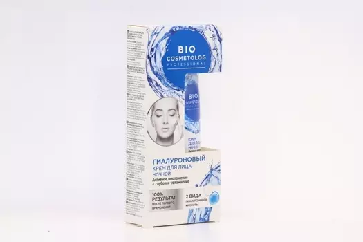 Крем Фито косметик Активное омоложение+глубок увлажн ночн д/лица гиалурон