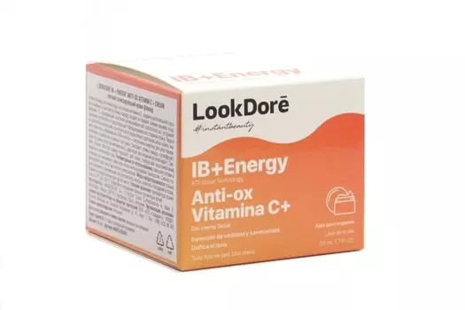 Крем-флюид тонизирующий Lookdore IB+Energy Anti-Ox Vitamin C+, 50 мл, (8435534409074)