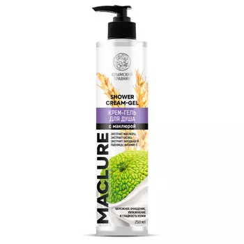 Крем-гель д/душа Крымский Травник Увлажнение и гладкость, 250 г