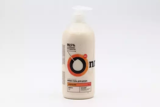 Крем-гель д/душа Onme Апельсин очищающий, 650 мл
