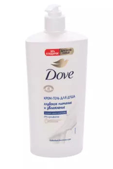 Крем-гель DOVE д/душа глубокое питание и увлажнение, 610 мл