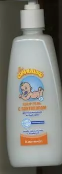 Крем-гель Мое Солнышко с пантенолом д/подмыв младенцев, 400 мл
