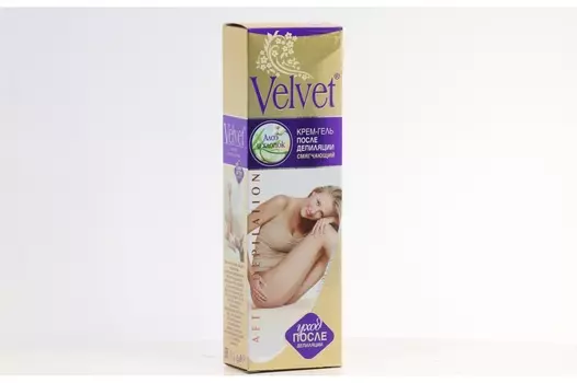 Крем-гель Вельвет п/депиляции смягч, 100 мл