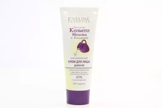 Крем Эвелин Косметикс Козье молоко/Коллаген д/лица дневной, 75 мл