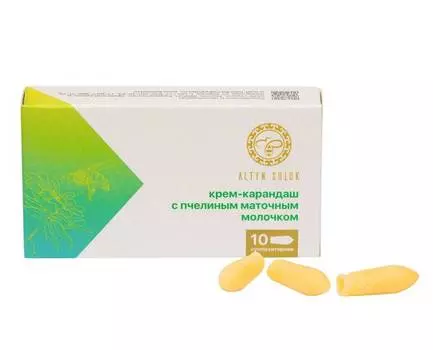 Крем-карандаш Altyn Solok с пчелиным маточным молочком, 2 г, 10 шт