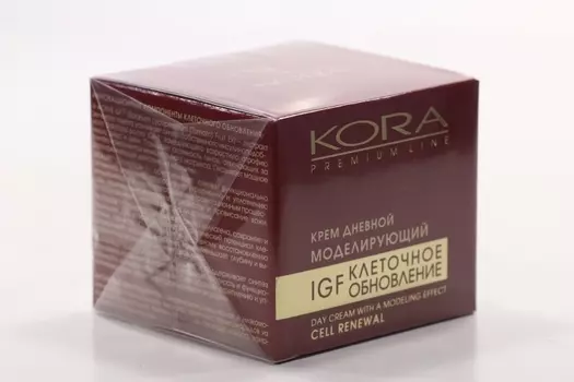 Крем Кора моделирующий клеточное обновление дневной, 50 мл