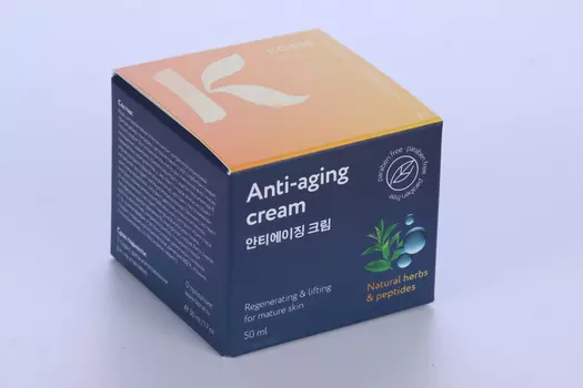 Крем Korie д/лица натуральный антивозрастной, 50 мл