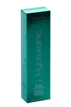 Крем-краска Kapous Professional Hyaluronic Acid д/волос 4.12 коричневый табачный 100 мл