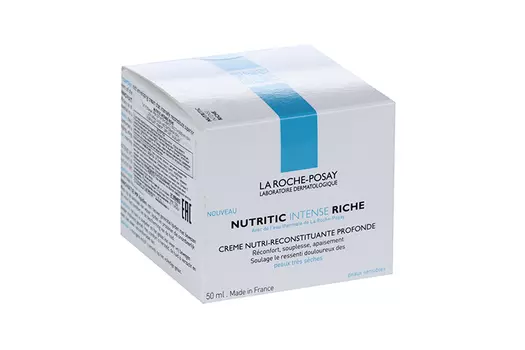 Крем LA ROCHE-POSAY nutritic intense riche д/глубокого восстановл сухой/очень сухой кожи, 50 мл