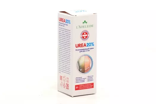 Крем LAdeleide д/ног и рук UREA 20%, 50 мл