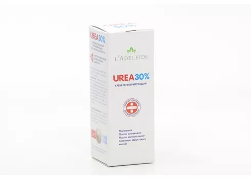 Крем LAdeleide д/ног регенерирующий UREA 30% с мочевиной, 50 мл