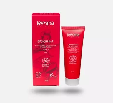 Крем Леврана Брусника д/лица дневной, 50 мл