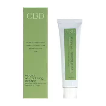 Крем Леврана CBD Cannabidiol восстанавливающий д/лица, 50 мл