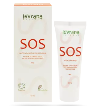 Крем Леврана СОС д/лица, 50 мл