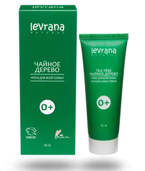 Крем Леврана заживляющий от укусов комаров чайное дерево, 50 мл