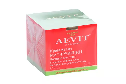 Крем Либридерм АЕВИТ матирующий дневной, 50 мл