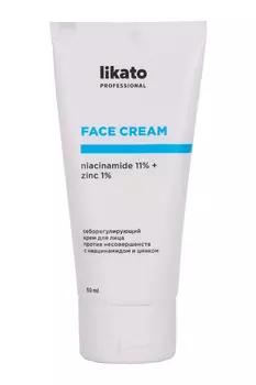 Крем Likato professional д/лица себорегулирующий с ниацинамидом и цинком, 50 мл