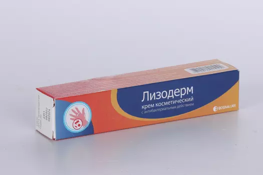 Крем Лизодерм д/детей и взросл с антибактер действием, 15 г