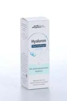 Крем Медифарма косметикс Гиалурон ночной легкий д/лица, 50 мл