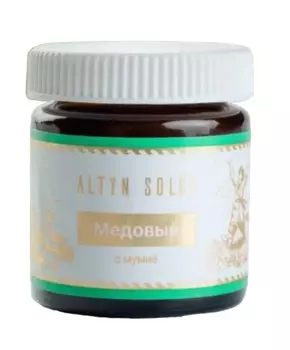 Крем Медовый Altyn Solok с мумие, 30 мл