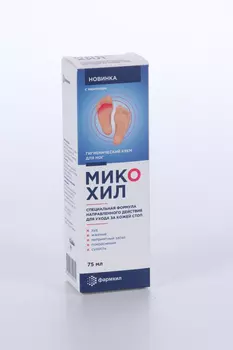 Крем Микохил ментол д/стоп, 75 мл
