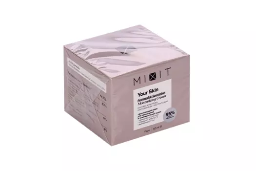 Крем MIXIT Your Skin Normal Sensitive Moisturizing, 50 мл