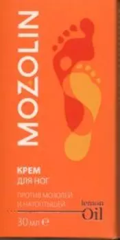 Крем Мозолин д/удал сухих мозолей и натоптышей, 30 мл