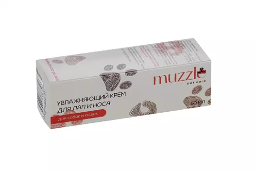 Крем Muzzle увлаж д/лап/носа собак/кошек 50 мл