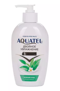 Крем-мыло Aquatel зеленый чай матча жидкое, 280 г