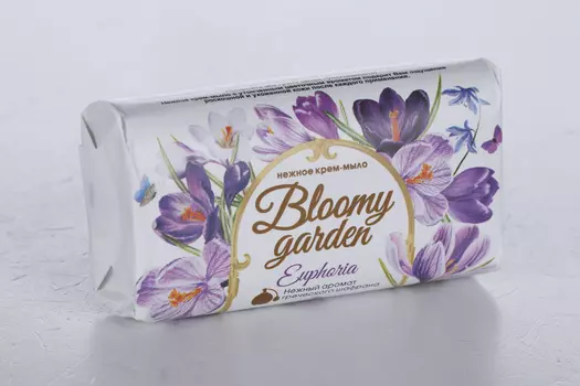 Крем-мыло Bloomy garden Euphoria твердое, 90 г