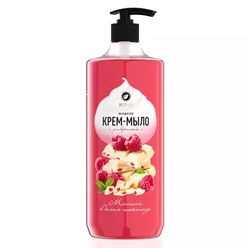 Крем-мыло KiPNi Малина в белом шоколаде дозатор, 1л.