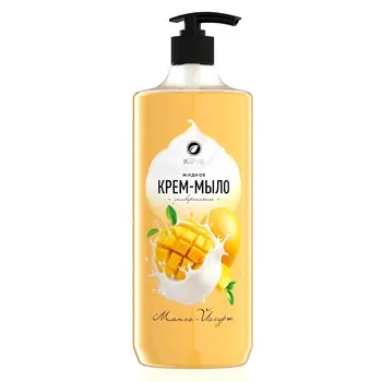 Крем-мыло KiPNi Манго-йогурт дозатор, 1л.