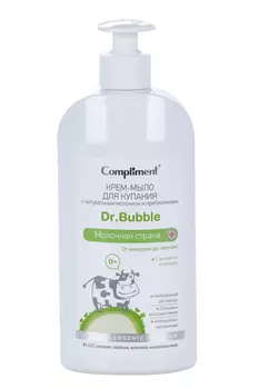 Крем-мыло Комплимент Молочная страна д/купания, 400 мл