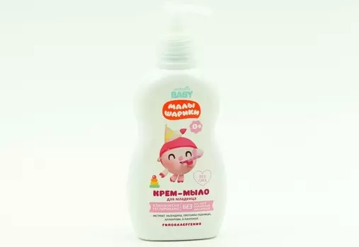 Крем-мыло Svoboda Baby Малышарики д/младенца (0+), 250 мл