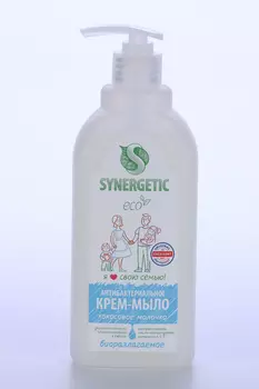 Крем-мыло SYNERGETIC Кокосовое молочко, 500 мл