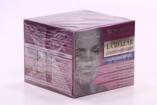 Крем Новосвит Ламеллярный восстан упруг кожи д/лица ночн, 50 мл