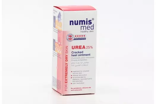 Крем Numis Med c 25% с мочевиной д/пяток, 50 мл