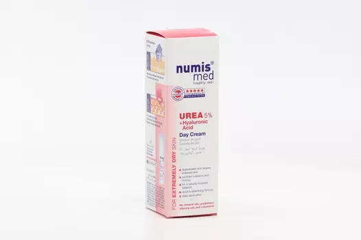 Крем Numis Med д/лица дневной с 5% мочевиной и гиалурон к-той, 50 мл