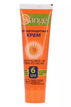 Крем Orange солнцезащит SPF6 д/загара, 90 мл