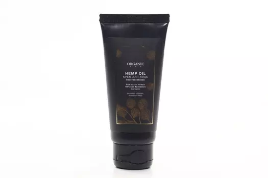 Крем Органик Гуру HEMP OIL восстановление д/лица, 60 мл