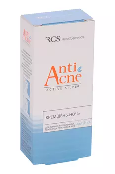 Крем РКС Анти Акне день-ночь д/жирн/пробл кожи лица склон к акне, 40 мл
