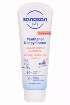 Крем Sanosan Защитный с пантенолом под подгузник, 100 мл