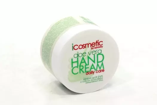 Крем SAVONRY с соком алоэ вера д/рук, 100 мл