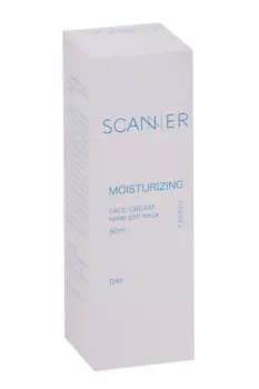 Крем Scanner MOISTURIZING с гиалуроновой кислотой д/лица дневной, 50 мл