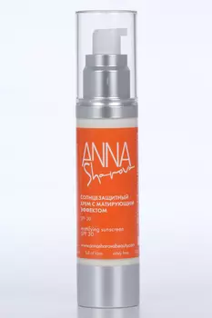 Крем SharovaPro солнцезащит с матирующим эффектом SPF30 д/лица, 50 мл